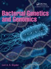 Bacterial Genetics and Genomics by Lori Snyder, cover image
