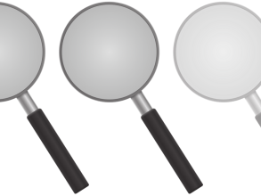 Image of three magnifying glasses, one faded out. Represents intermediate level.